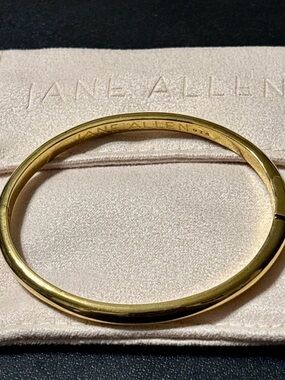 Vermeil Sterling 925 Hinged Bangle Bracelet by Jane Allen